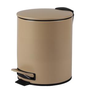 Urban Living Pedaalemmer - beige - 5L - metaal - soft close -