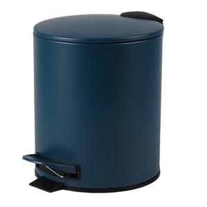 Urban Living Pedaalemmer - donkerblauw - 5L - metaal - soft close -