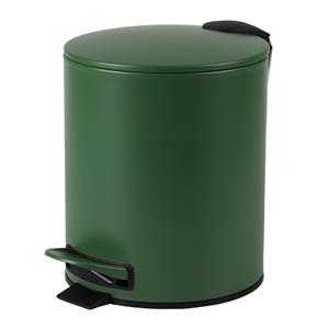 Urban Living Pedaalemmer - donkergroen - 5L - metaal - soft close -