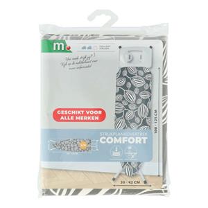 Strijkplankhoes Comfort Almond 100-125Cm Maat S/M