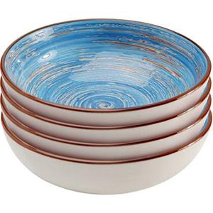 Kare Design Kare Schaal Swirl Blue 18cm