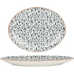 Bonna Serveerschaal - Calif - Porselein - 31x24 cm - set van 2