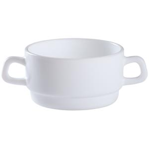 Arcoroc Soepkom Restaurant; 310ml, 10.2x5.8 cm (ØxH); wit; rond; 24 stuk / verpakking