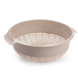 PlasticForte Kunststof keuken vergiet van 27 x 10 cm taupe -