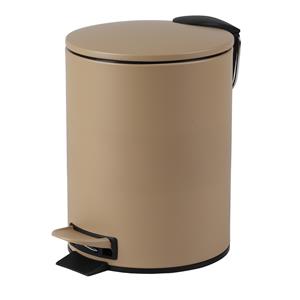 Urban Living Pedaalemmer - beige - 3L - metaal - soft-close -