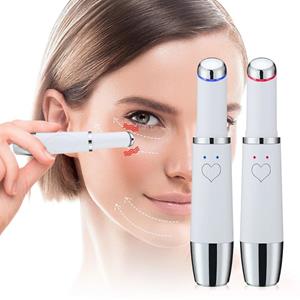 Binchi Health Technology Elektrisch oogmassageapparaat met warmtetrilling LED-fotonentherapieapparaat Anti-aging donkere cirkelrimpelverwijdering Schoonheidslift Oogverzorging CN wit