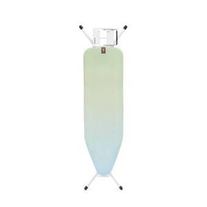 Brabantia Strijkplank B, 124x38 cm met strijkijzerhouder - Soothing Sea