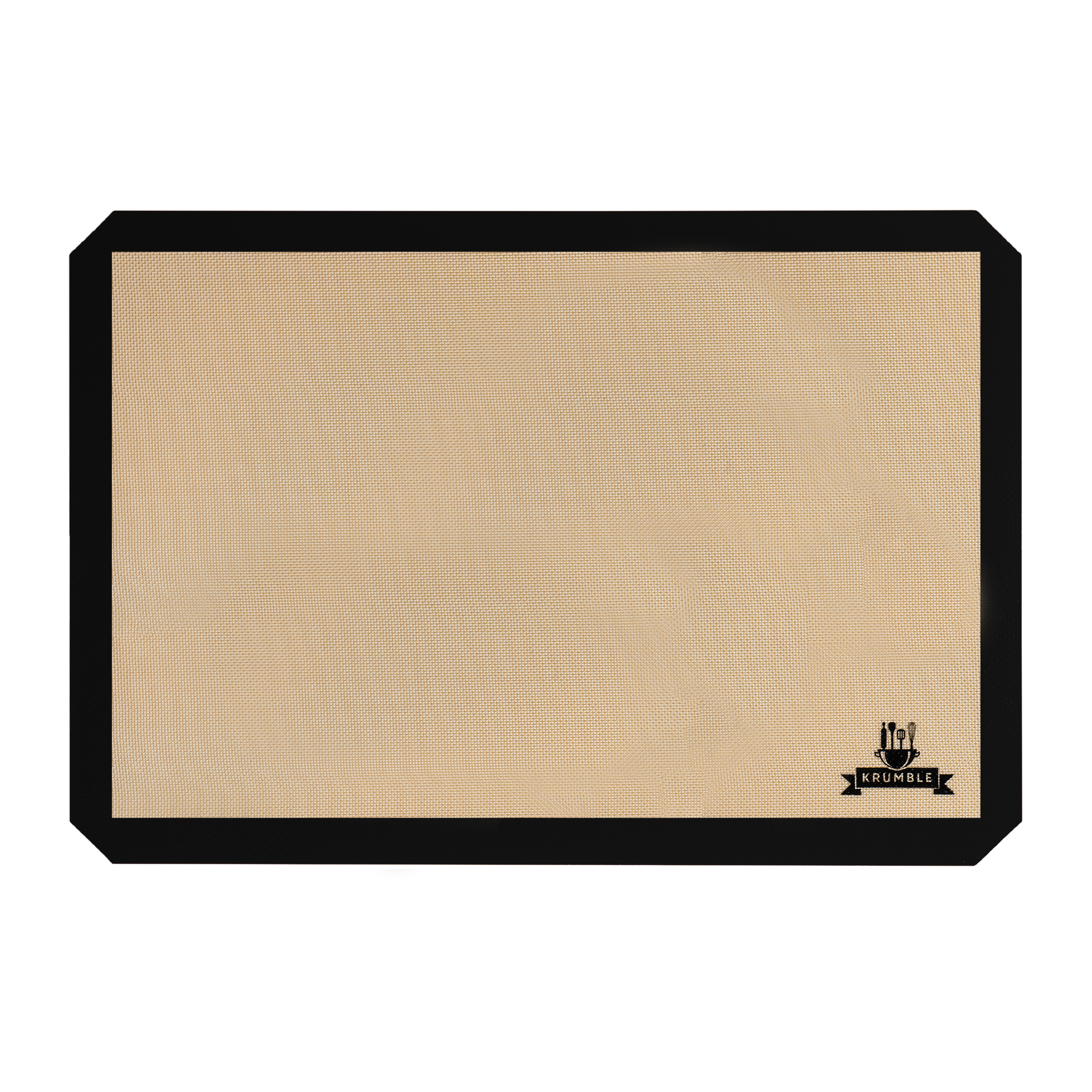 Krumble Siliconen Bakmat 40x60 cm - Zwart