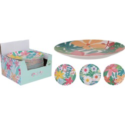 Bord plat melamine dia 25cm 3a - 