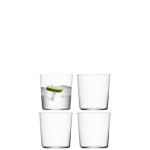 LSA L.S.A. Gio Glas Klein 390 ml Set van 4 Stuks