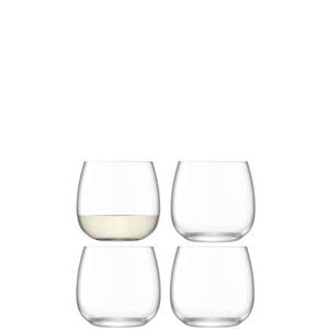 LSA L.S.A. Borough Glas 370 ml Set van 4 Stuks