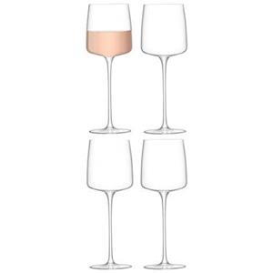 LSA L.S.A. Metropolitan Wijnglas 350 ml Set van 4 Stuks