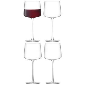 LSA L.S.A. Metropolitan Wijnglas 400 ml Set van 4 Stuks