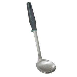 5five Soep/saus opscheplepel - zilver - RVS - cm - Keukengerei - Robuust/duurzaam -
