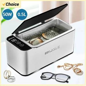 Vinde Home Krachtige Ultrasoonreiniger 500ML 46kHz voor Sieraden Brillen Scheermes Printplaat Horloges Kunstgebit Tanden Ultrasoon Wasmachine