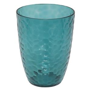 5five Drinkglas Estiva - blauw transparant - onbreekbaar kunststof - 380 ml -