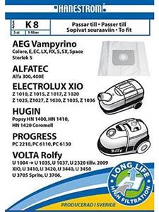 Hanestroem Vacuum Cleaner Bags K8 - 5 pcs