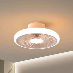 Mantra Iluminación Plafondventilator Turbo, wit, DC stil Ø 51 cm CCT