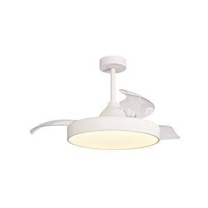 Mantra Iluminación Plafondventilator Alaska wit DC stil Ø 106 cm CCT