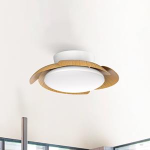 Mantra Iluminación Plafondventilator Aloha hout DC motor stil Ø 90 cm CCT