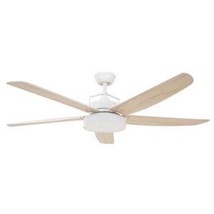 Beacon Lighting Plafondventilator Beacon met licht Louisville, wit, stil
