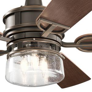 KICHLER Plafondventilator Lyndon, IP23