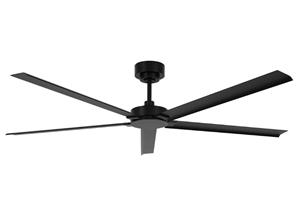 Beacon Lighting Plafondventilator Monza zwart DC stil Ø 152 cm IP55