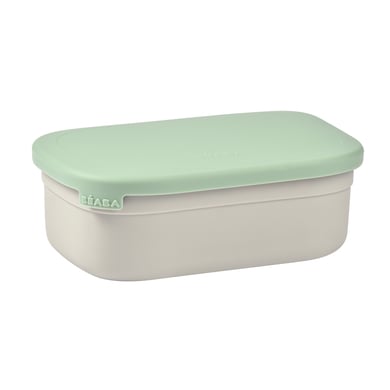 Beaba Roestvrij stalen lunch box - velvet grijs/ framboos groen