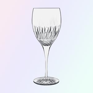 Luigi Bormioli Diamante Wijnglas 52 Cl Chianti - 4 Stuks - Kristal