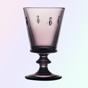 La Rochère Abeille Wijnglas 24 cl Aubergine - 6 Stuks - Glas