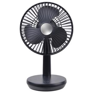 Silvergear Bureau Ventilator Tafelmodel - mat zwart
