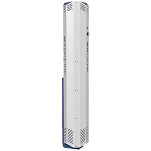 Dukart UVC luchtreiniger ROOMMAP 500 wand; 24.8x145.7x22.1 cm (BxHxD); wit/blauw/grijs
