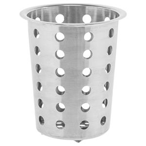 PULSIVA Bestekkoker Steel; 11.5x13.5 cm (ØxH); zilver