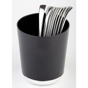 APS Bestekhouder Base Chroom; 1300ml, 13x15.5 cm (ØxH); zwart; rond