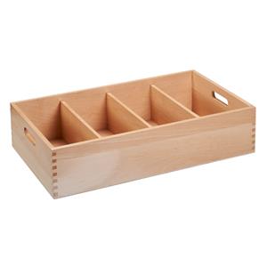 PULSIVA Bestekbak Wood; 52x30.5x12 cm (LxBxH); beuken