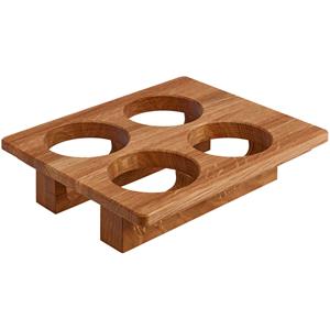 Vega Opzetstuk voor bestekhouders GN 1/2; 32.5x26.5x7.2 cm (LxBxH); eiken; rechthoekig