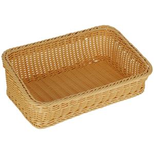 Vega Broodmandje Daria; 46x31x15 cm (LxBxH); beige; rechthoekig