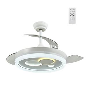 CristalRecord Plafondventilator Naira Ø 106 cm wit