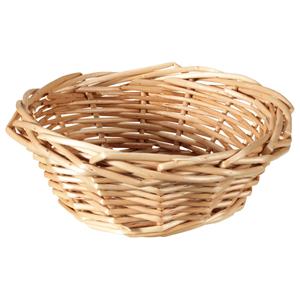 PULSIVA Rieten mandje Tenore rond; 16x6 cm (ØxH); naturel; rond