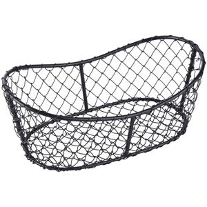 Vega Mand Berena zonder handgrepen; 26.5x15.5x10 cm (LxBxH); zwart; ovaal