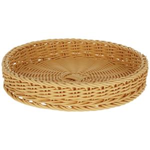 Vega Broodmandje Daria rond; 29x5 cm (ØxH); beige; rond