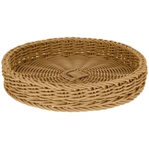 Vega Broodmandje Daria rond; 29x5 cm (ØxH); bruin; rond