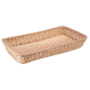 PULSIVA Broodmand Patetico; Maat GN 1/1, 53x32.5x6.5 cm (LxBxH); naturel; rechthoekig