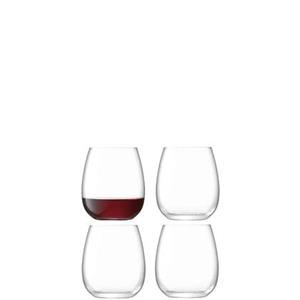 LSA L.S.A. Borough Glas 455 ml Set van 4 Stuks