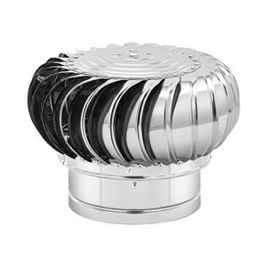 MSW Dakventilator - windgedreven - roestvrij staal - 25 cm