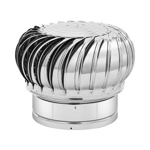 MSW Dakventilator - windgedreven - roestvrij staal - 30 cm