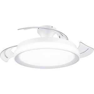Philips Lighting Bliss Plafondventilator 28 W, 35 W (Ø x h) 510 mm x 418 mm Wit