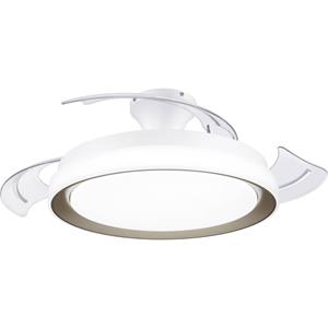 Philips Lighting Bliss Plafondventilator 28 W, 35 W (Ø x h) 510 mm x 418 mm Goud