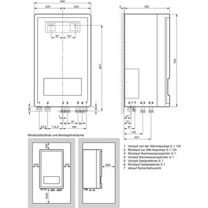 Vaillant 10023609 Warmtepomp (indoorunit) Energielabel: n.v.t.