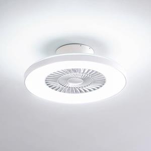 LINDBY Smart LED plafondventilator Paavo, wit, stil, Tuya